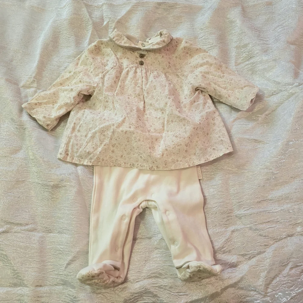 Floral Print Kids‎ One Piece Footie